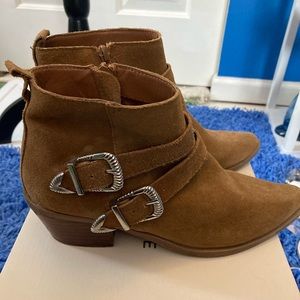 Steve Madden Brown Buckle Boots 8  1/2